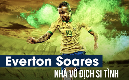 Chuyện lúc 0h: Người hùng của Brazil, Everton Soares - gã "soái ca" kỳ dị, quay lưng với tiền bạc và danh tiếng để chọn tình yêu