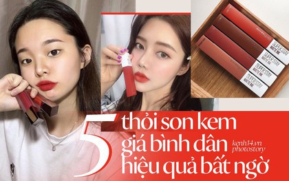 Giữa tháng vừa hết tiền vừa hết son, hãy thử ngay 5 son kem giá dưới 300k nhưng chất lượng 5 sao dưới đây