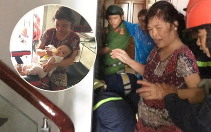 Bé trai 8 tháng tuổi cùng bà nội bị mắc kẹt trong thang máy ở Sài Gòn