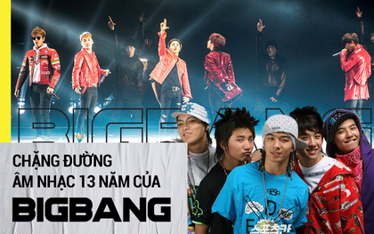 Cả một thời thanh xuân gói gọn lại trong 13 năm làm nên kỷ nguyên âm nhạc mang tên BIGBANG!
