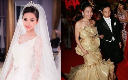 Ngỡ váy cưới 7 tỷ của Angela Baby đã "phá đảo showbiz", nào ngờ vẫn thua xa đầm bằng vàng của mỹ nhân làng thể thao