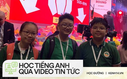 Đội tuyển Việt Nam tại Cúp Học thuật Thế giới 2019: Vượt qua 2000 thí sinh vào bán kết, tự tin trả lời phỏng vấn bằng tiếng Anh