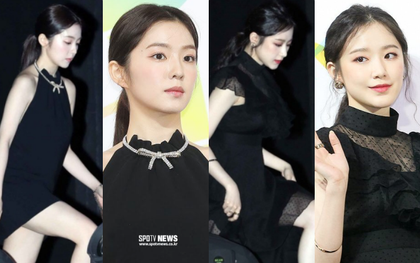 Lần đầu tiên "nữ thần đẹp nhất nhà SM" Irene bị lép vế trước một mỹ nhân, so sánh góc nghiêng đúng là cực phẩm