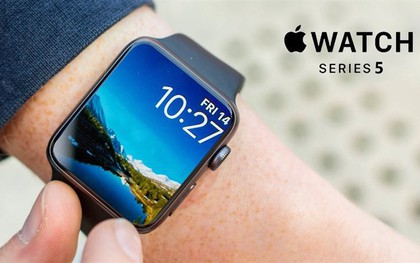 Bắt được hình ảnh rò rỉ đầu tiên về Apple Watch Series 5, màn hình cong tràn hơn đáng kể