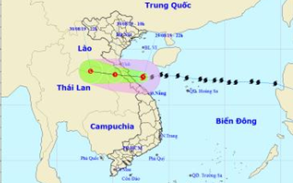 Tin bão mới nhất: Bão số 4 còn cách đất liền khoảng 170 km, dự báo đổ bộ vào sáng sớm 30/8