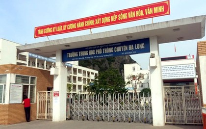 Điều tra nghi án nữ sinh lớp 11 bị rạch mặt trong nhà vệ sinh của Trường THPT chuyên Hạ Long