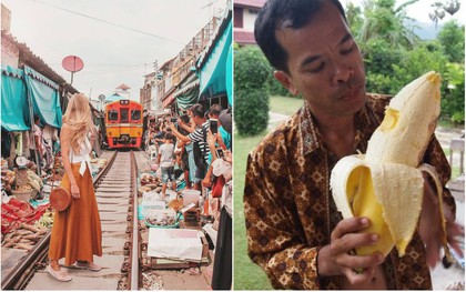 Du lịch Thái Lan và 20 điều khiến du khách “té ngửa”: Chợ giữa đường ray là bình thường, chuối khổng lồ cũng không phải chuyện lạ!