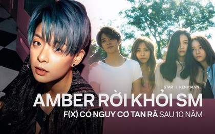 Amber tuyên bố rời SM, nhóm nhạc huyền thoại f(x) có nguy cơ tan rã, lý do vì bị "giam lỏng"?