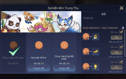 Liên Quân Mobile: Garena tặng cả server Khung viền Xử Nữ, hàng chục mảnh tướng/skin dịp Trung thu