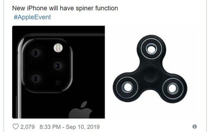 Vừa ra mắt, iPhone 11 đã bị chê là giống quả dừa, bóng bowling, spinner thậm chí là cả bếp từ