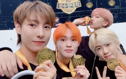 NCT là nhóm nhạc đỉnh nhất đại hội thể thao Idol 2019 khi ôm huy chương vàng một lúc 3 bộ môn
