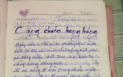 Nghe đi nghe lại mấy chục lần mới chép được lời bài hát, tuổi thơ 8X, 9X ai chẳng có quyển sổ vô giá này!