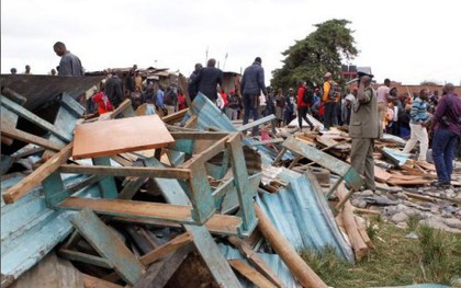 7 trẻ em thiệt mạng trong vụ sập phòng học tại thủ đô của Kenya