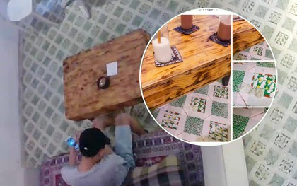 Cô gái giật mình phát hiện "vật thể lạ" ở quán cà phê, chủ quán đăng clip từ camera khẳng định khách không hành động "quá mức"