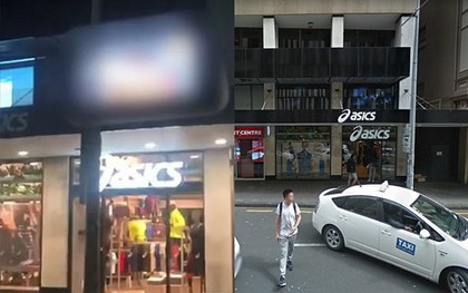 Người dân New Zealand choáng váng vì cửa hàng giày Asics chiếu nhầm phim nóng trên màn hình quảng cáo
