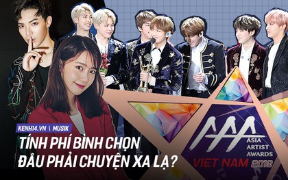 Ồn ào thu phí bình chọn AAA 2019: Chuyện vốn bình thường ở xứ Hàn nay gây tranh cãi lùm xùm?