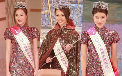 Tân Hoa hậu Hong Kong 2019 vừa đăng quang đã bị chê già nua, nhan sắc thua kém hoàn toàn Á hậu 1
