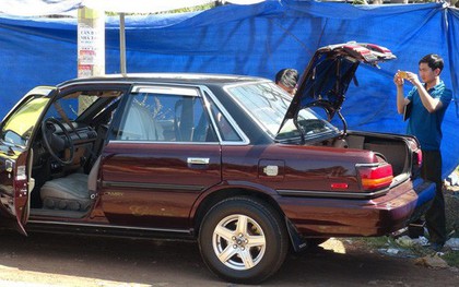 Xe ô tô của cán bộ Chi cục Kiểm lâm Bình Phước nghi bị cài mìn