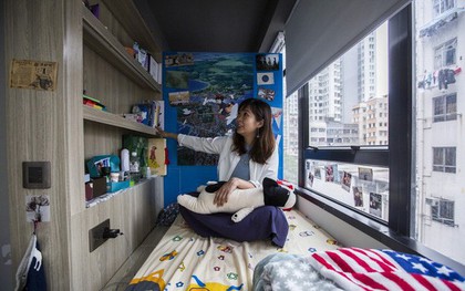 Căn hộ bé nhất Hồng Kông giá 8,4 tỷ đồng nhỏ hơn cả 1 ô đậu xe trung bình
