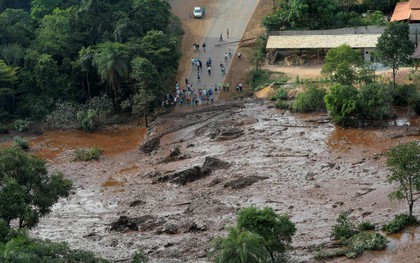 Ám ảnh hiện trường vỡ đập hồ chứa nước thải Brazil làm 200 người mất tích