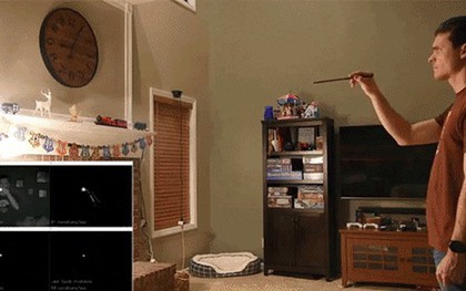 Đũa phép Harry Potter phiên bản đời thật: Không bắn phép mà "vẽ thần chú" điều khiển cả ngôi nhà