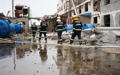 Lại nổ nhà máy hóa chất ở Trung Quốc, ít nhất 39 người thương vong