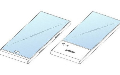 Samsung đang phát triển màn hình "bao quanh", bao phủ cả mặt trước, mặt sau và cạnh trên