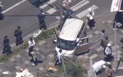 'Xe điên' đâm học sinh đang sang đường tại Nhật Bản, 2 người chết