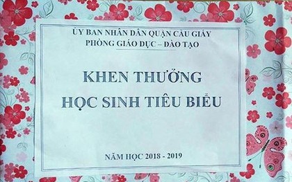 Trao thưởng thùng quà rỗng cho HS: Bệnh thành tích và sự không trung thực