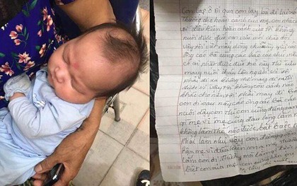 Bé trai 2 tháng tuổi bị bỏ rơi với lời nhắn "Con đừng hận mẹ"