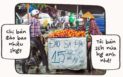 Ở Sài Gòn có một kiểu bán "nửa kg", người dễ thì thấy cảm thông, còn không lại bảo đó là chiêu trò lừa nhau