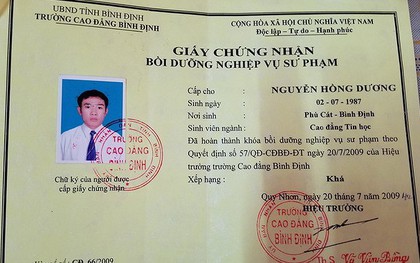 Hàng trăm giáo viên có nguy cơ mất việc vì giấy chứng nhận nghiệp vụ sư phạm?