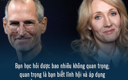 GPA 2,65 nhưng Steve Jobs vẫn làm CEO, đạt toàn điểm C nhưng J.K. Rowling vẫn là nhà văn tỷ phú: Tri thức là sức mạnh nhưng biết nhiều chẳng khiến bạn thành công hơn!