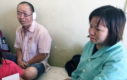 Con trai kể phút bố văng khỏi xe thiệt mạng vụ đâm xe khách ở Khánh Hòa