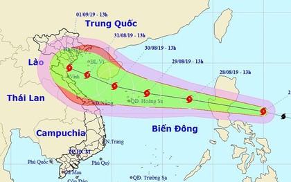 Khẩn cấp ứng phó với bão Podul sắp tiến vào biển Đông