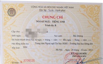 Gần 50 đơn vị phải dừng tổ chức thi cấp chứng chỉ ngoại ngữ, tin học