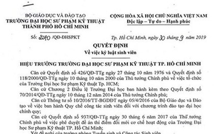 Kỷ luật 4 sinh viên đánh bài trong trường