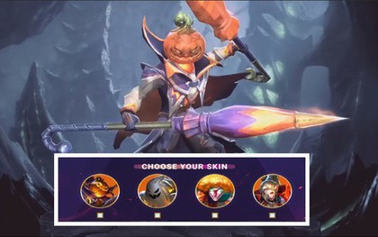 Liên Quân Mobile: Garena tặng 3 tướng, 3 skin Halloween và 25 giấy vẽ bùa vào ngày 31/10