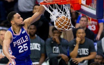 NBA 19-20: Không thể ngăn cản Ben Simmons, Boston Celtics bị Philadelphia 76ers bóp nghẹt tại Wells Fargo Center