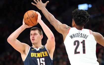 NBA 19-20: Tỏa sáng muộn màng, Nikola Jokic giúp Denver Nuggets lội ngược dòng thành công trên sân của Portland Trail Blazers