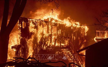 Cháy rừng ở California diễn biến nguy hiểm