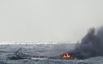 6 thuyền viên Việt Nam mất tích trong vụ cháy tàu gần đảo Jeju của Hàn Quốc