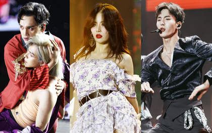 Đêm nhạc khủng Year End Party Hàn-Việt: Hyuna - Monsta X sexy bùng nổ, K-ICM và cặp "Canh Ba" gây sốt với sân khấu quá đỉnh