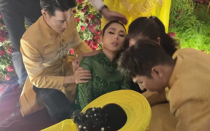Lâm Khánh Chi ngất xỉu giữa sự kiện đám cưới tập thể 10 cặp đôi LGBT vì kiệt sức