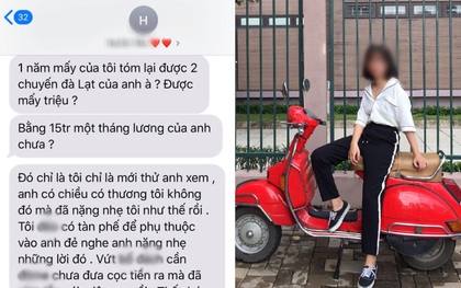 Câu chuyện em gái thích Vespa chia tay bồ vì không xin được tiền mua xe hot nhất hôm nay: Yêu mà không có đồng nào là phí thanh xuân?