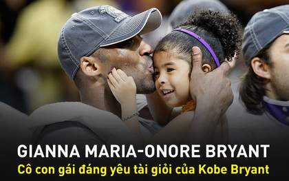 Gianna Maria-Onore Bryant: Cô gái bé bỏng cùng ước mơ kế tục di sản "Black Mamba" của huyền thoại bóng rổ Kobe Bryant