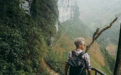 Cung đường đi bộ sát vách núi hiểm trở nhất Việt Nam: thử thách vô cùng hấp dẫn vì đẹp mê ảo