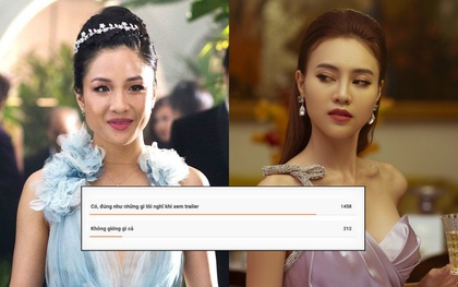 Gần 90% khán giả khẳng định Gái Già Lắm Chiêu 3 là "chị em sinh đôi" với Crazy Rich Asians?