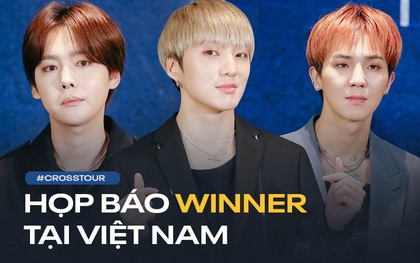 Họp báo "nóng hổi" của WINNER tại TP.HCM: Tiết lộ lý do chọn Việt Nam là trạm cuối concert khủng và niềm đam mê với 2 món Việt