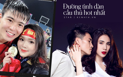 Chuyện tình yêu rình rang và ồn ào của các cầu thủ Việt: Người sóng gió lại viên mãn, kẻ hứng "gạch đá" vì hẹn hò sao